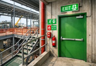 Factory Construction Exit Fire